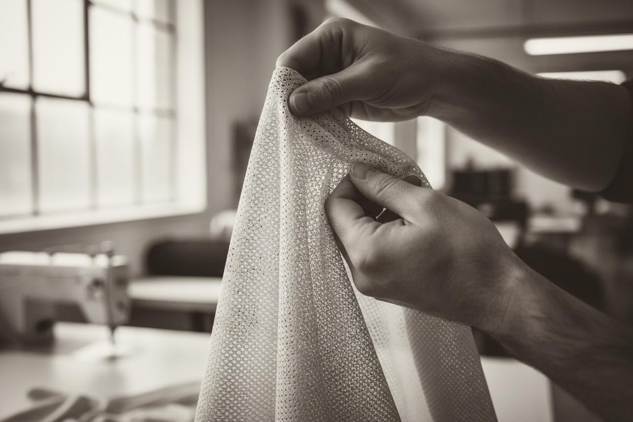 Garment production on the factory floor