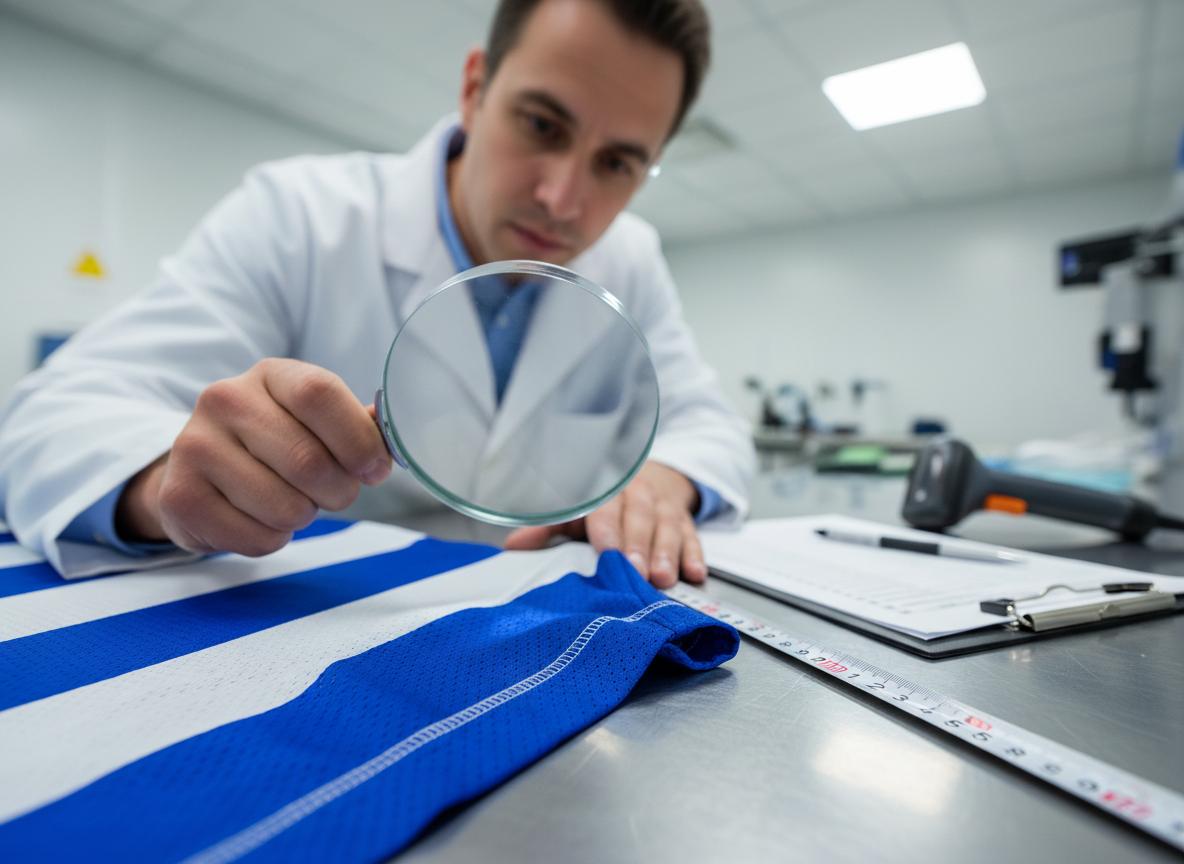Quality control inspection of custom garments